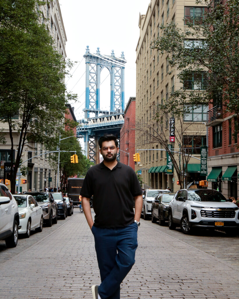 Shujain Ali in DUMBO, Brooklyn