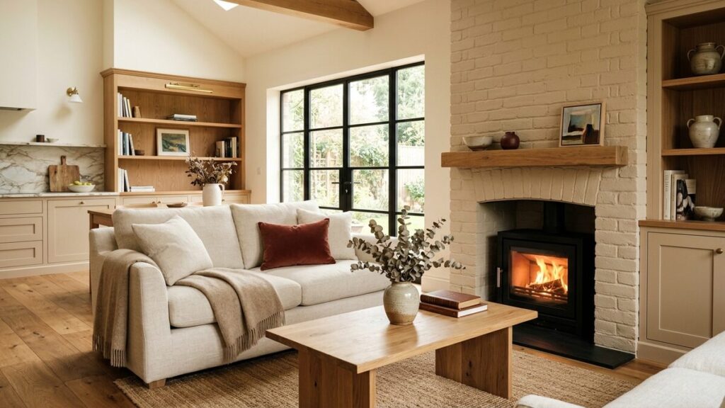 A beautifully completed home renovation interior, bright and well-finished